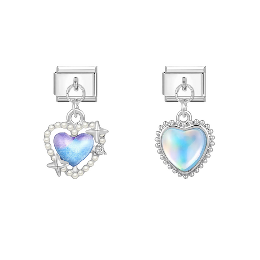 IBC Charm corazon sirena