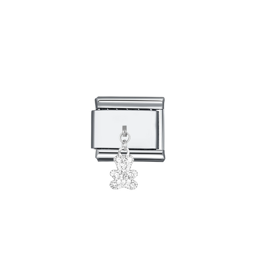 IBC Charm osito plata