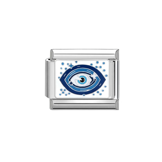 IB Charm ojo azul destellos