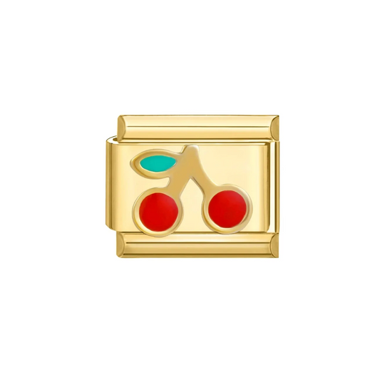 IB Charm cherry gold