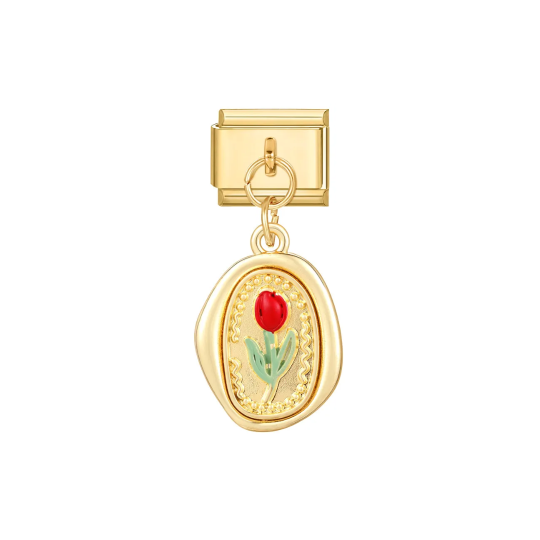 IBC Charm tulipan rojo