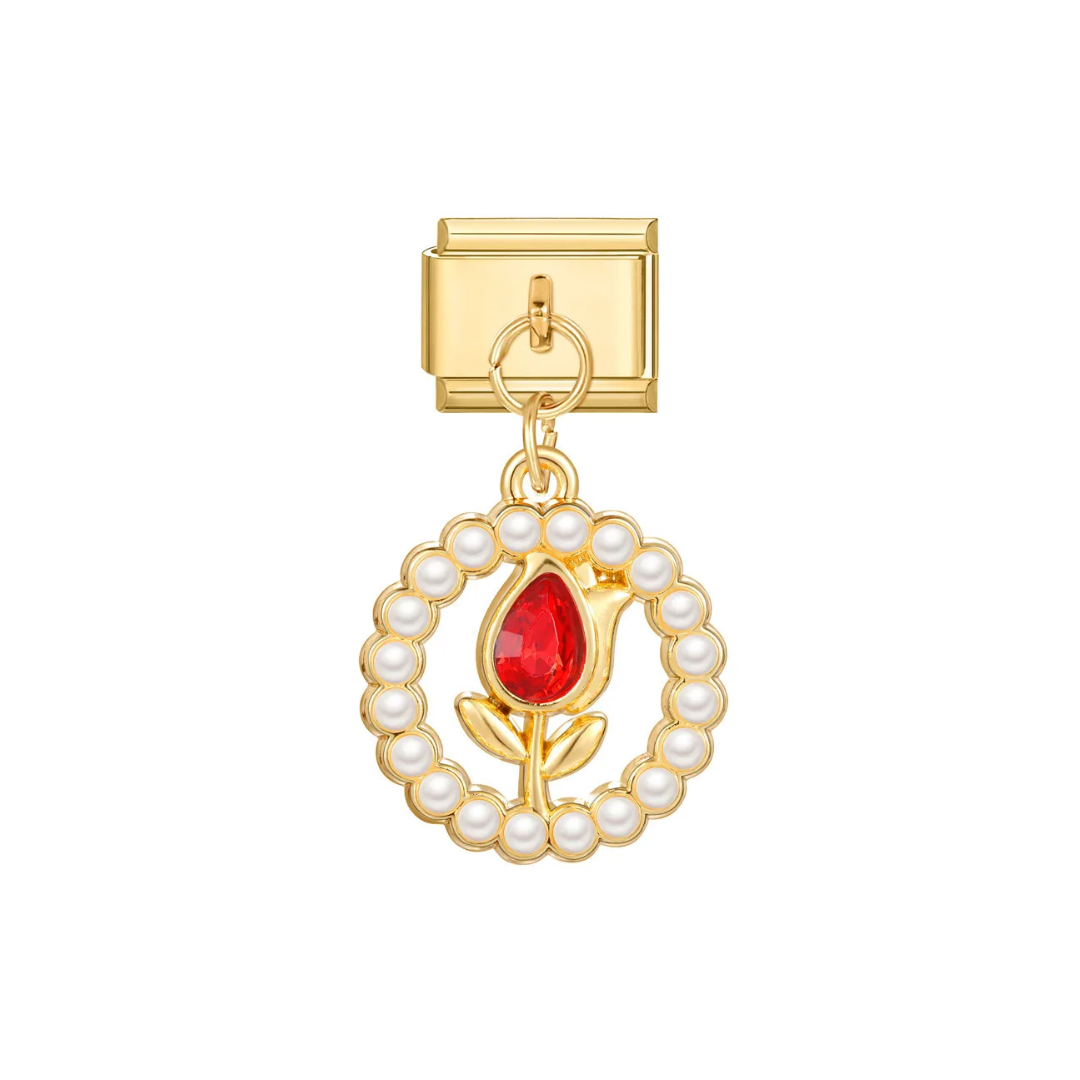 IBC Charm Perla Rosa