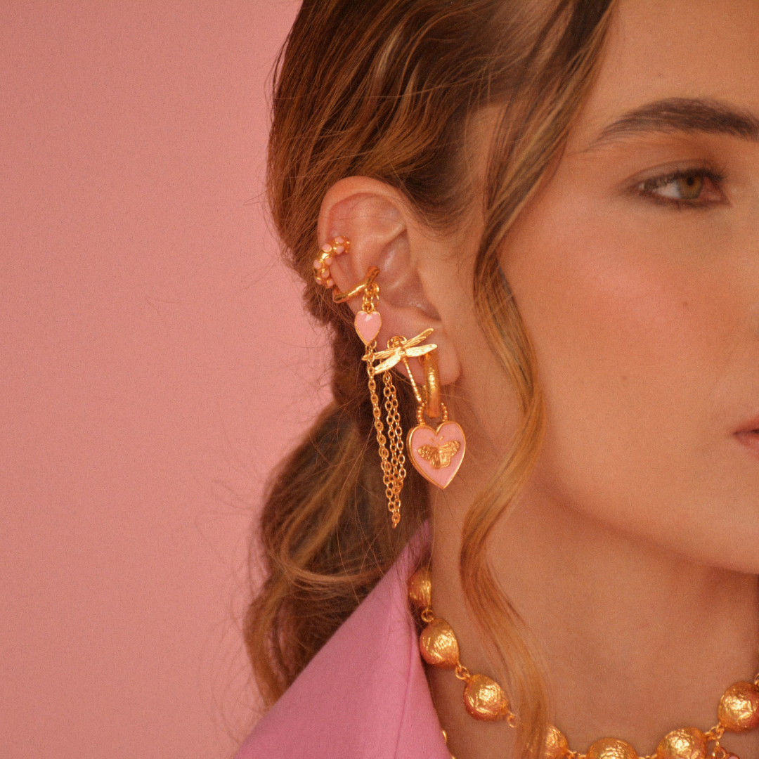 Aretes set dragonfly