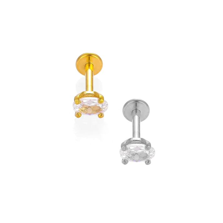 Piercing Flat Oval