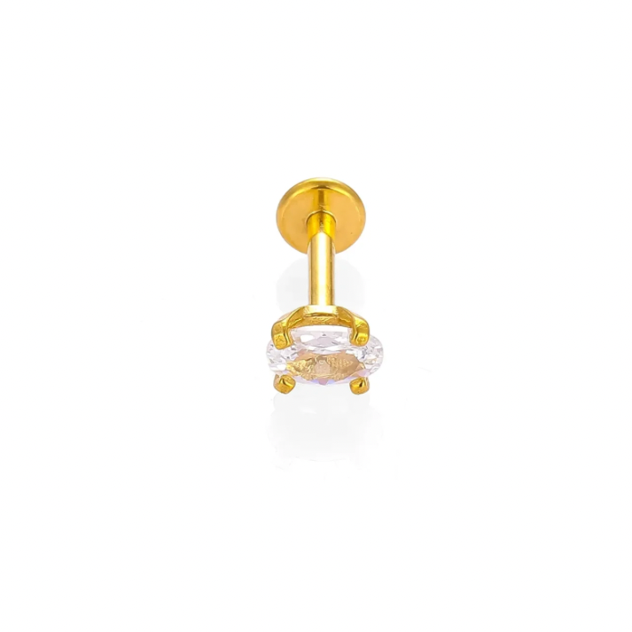 Piercing Flat Oval