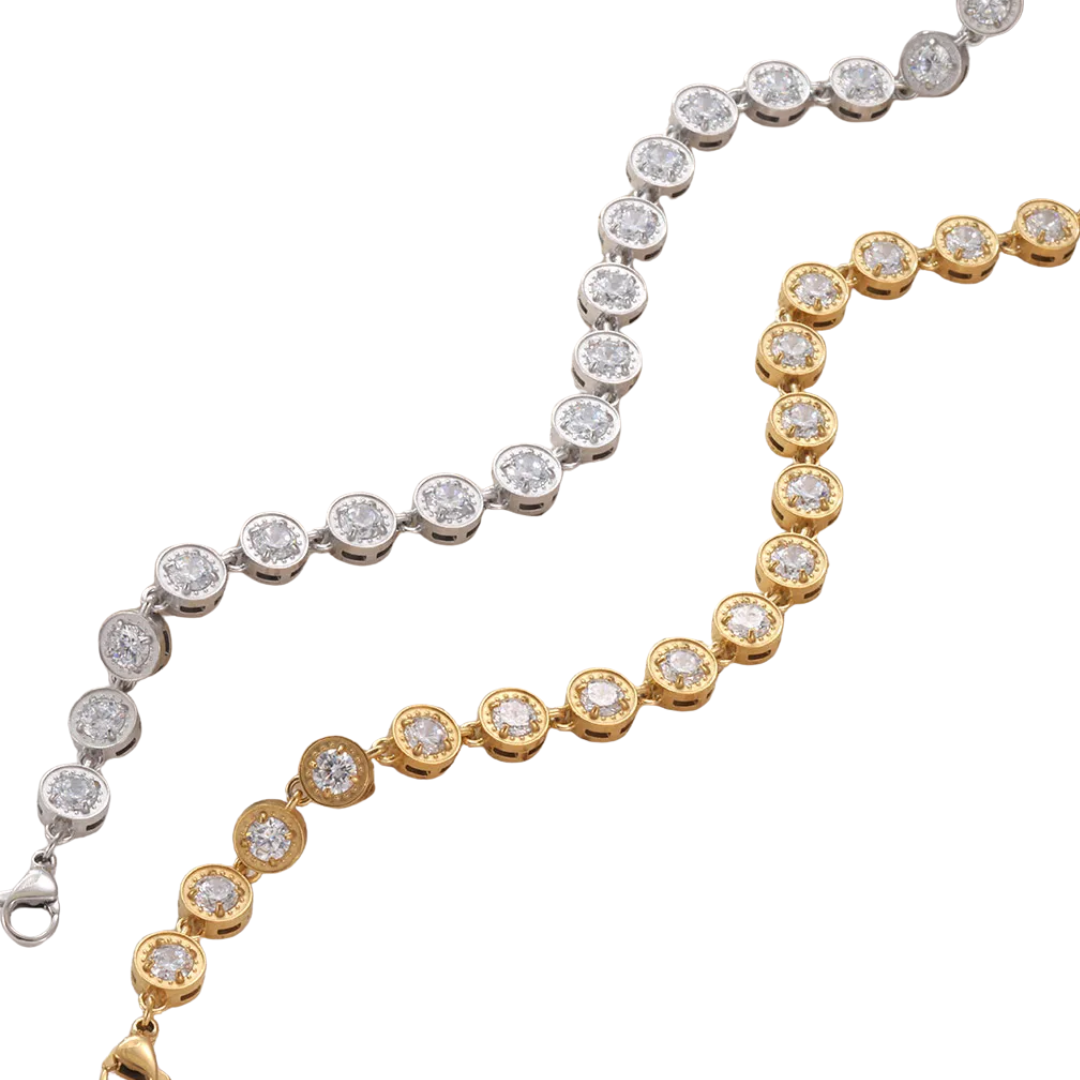 Pulsera Round Zirconia