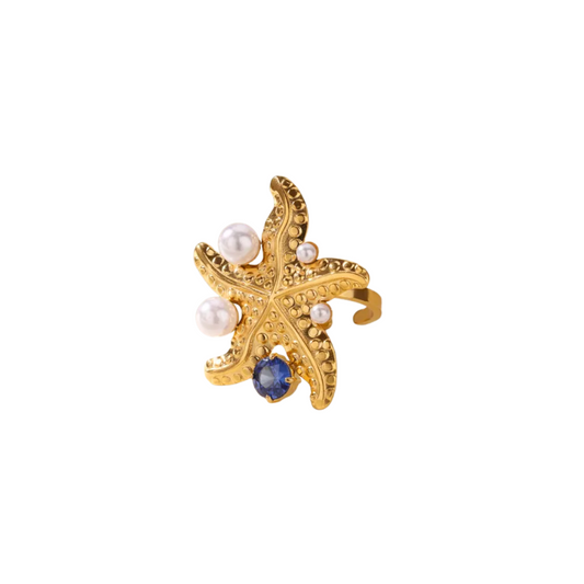Anillo Sirena Azul