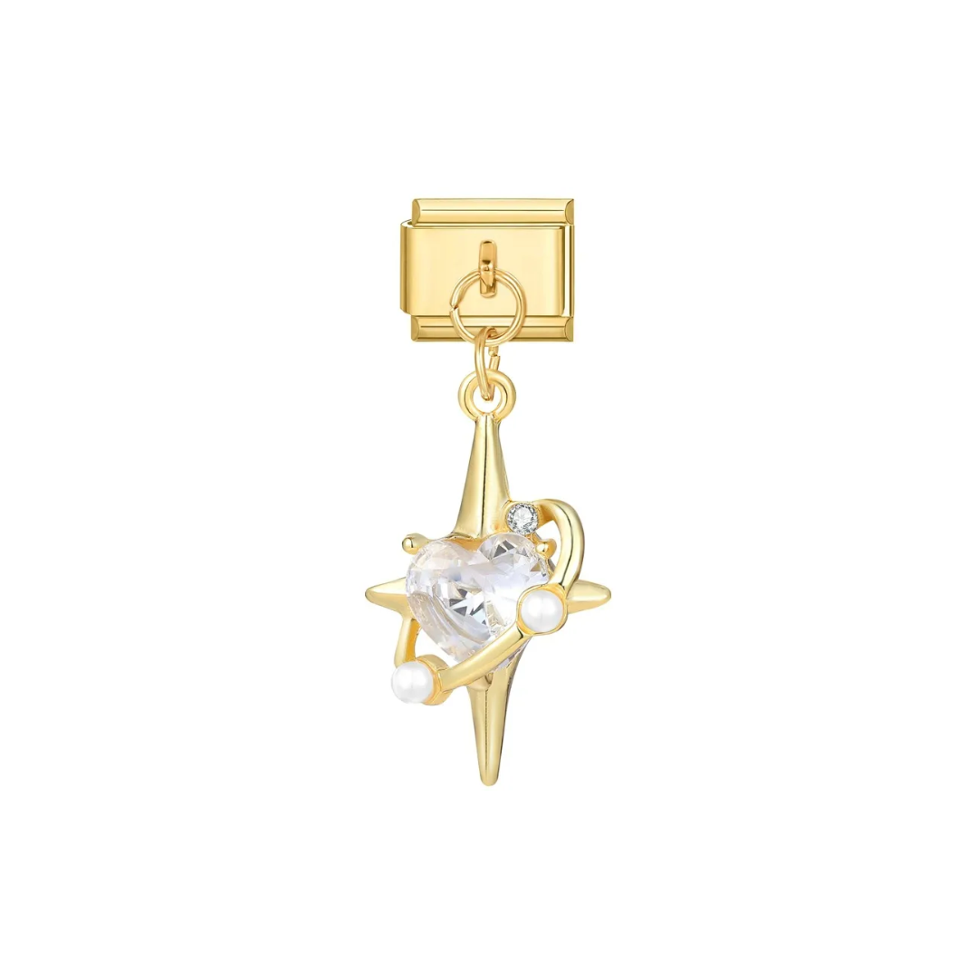 IBC Charm destello heart