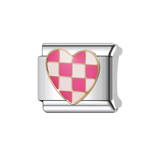 IB Charm Corazon cuadrado