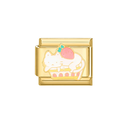 IB Charm gatito fresa