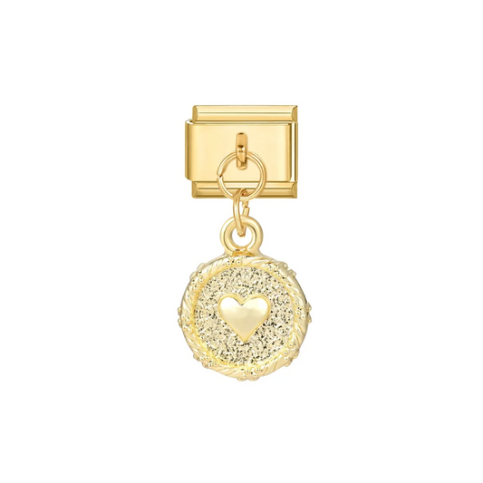 IBC Charm medalla corazon