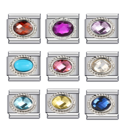 IB Charm Gemma Silver