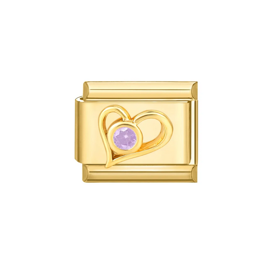 IB Charm gold love