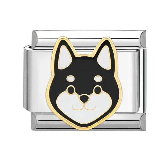 IB Charm Lobo Husky Dog