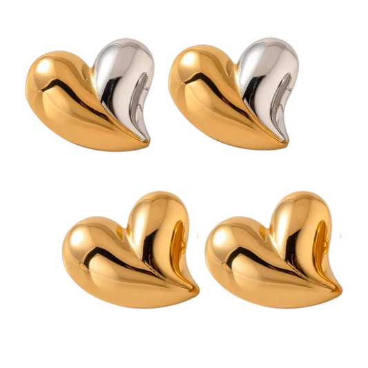 Aretes heart mix