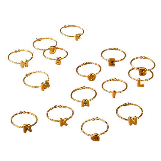 Anillo Letras Mini