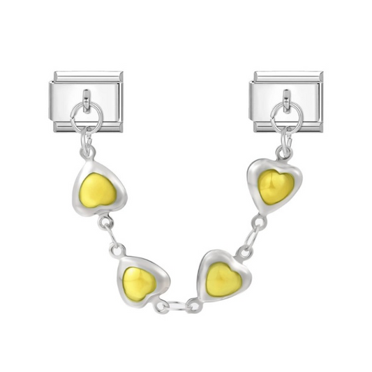 IBC Charm Doble Corazones