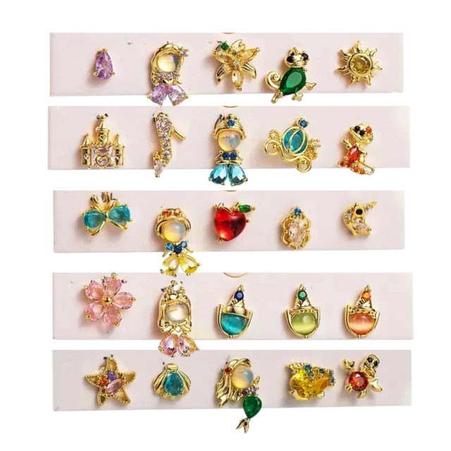 Aretes Princesas Studs